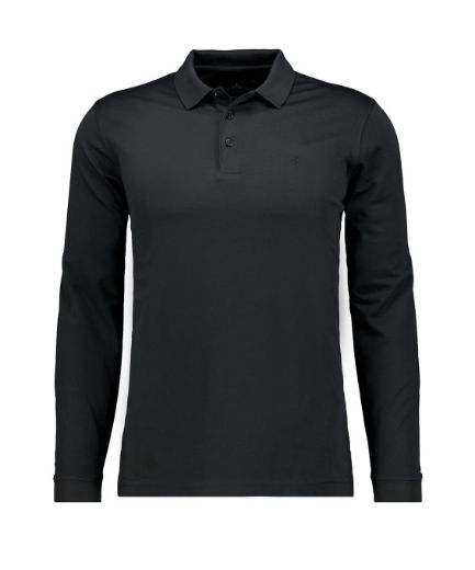Image de Tall Homme Polo Tricot Doux Manches Extra Longues