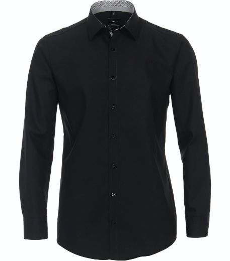 Bild von Tall Herren Hemd Modern Fit 72 cm Ärmellänge mit Ausputz