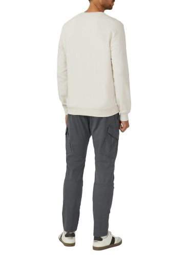 Bild von Tall s.Oliver Herren Sweatshirt aus Baumwollmix mit Crew Neck Extra Lange Ärmel 72 cm