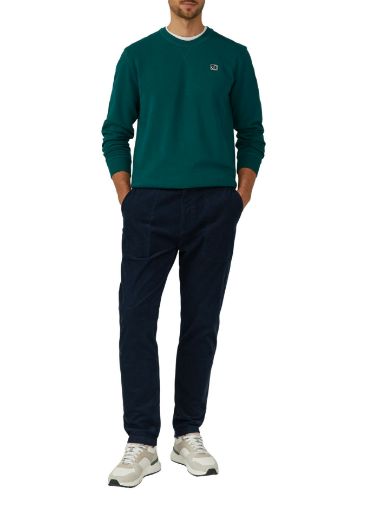 Bild von Tall s.Oliver Herren Sweatshirt aus Baumwollmix mit Crew Neck Extra Lange Ärmel 72 cm