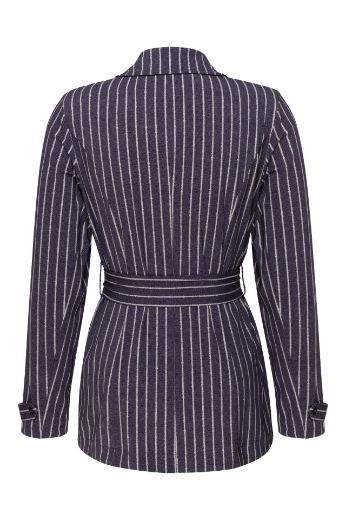 Image de Tall Femme Blazer Veste Noah Fines Rayures Pois