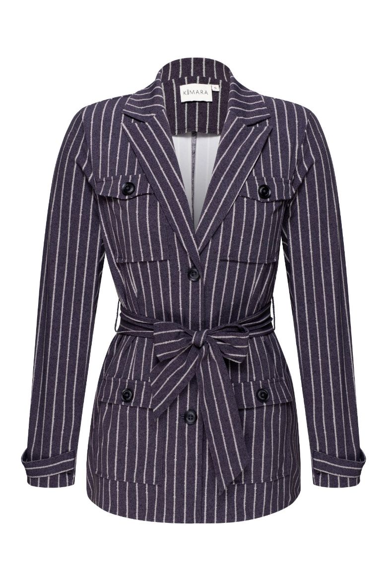 Picture of Tall Women Blazer Noah Dotted Pinstripe