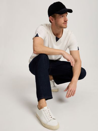 Picture of Tall Men Jeans Antonio Relaxed Fit L36 & L38 Inch, dark blue rinsed