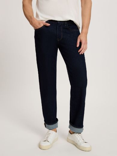 Picture of Tall Men Jeans Antonio Relaxed Fit L36 & L38 Inch, dark blue rinsed