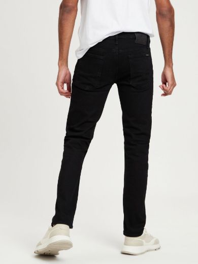 Image de Tall Hommes Jeans Damien Slim Fit Longueur L36 & L38 Pouces, noir