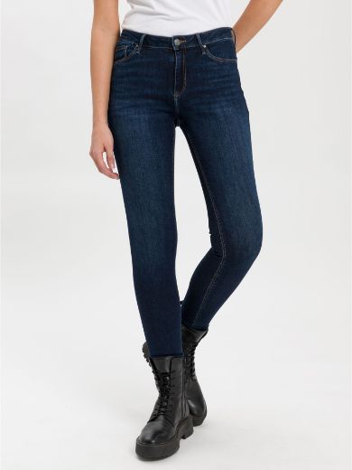 Image de Tall Femmes Jean Alan Skinny Fit Longueur 34 & 36 Pouces, bleu moyen