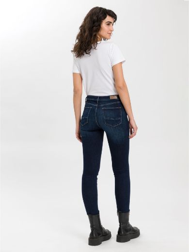 Image de Tall Femmes Jean Alan Skinny Fit Longueur 34 & 36 Pouces, bleu moyen