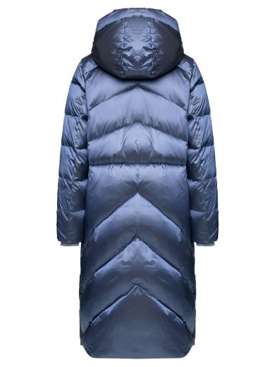Image de Tall Femme Manteau Matelassé Multistitch Extra Long