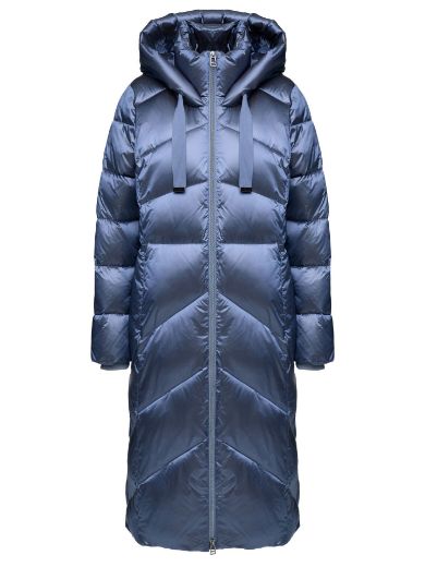 Image de Tall Femme Manteau Matelassé Multistitch Extra Long