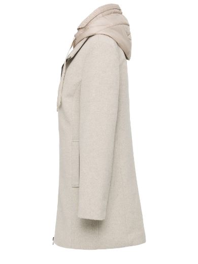 Bild von Tall Damen Wolljacke Westeneffekt Extra Lang