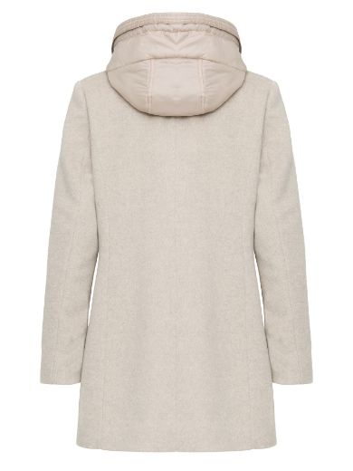 Bild von Tall Damen Wolljacke Westeneffekt Extra Lang