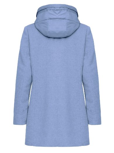 Bild von Tall Damen Wolljacke Westeneffekt Extra Lang