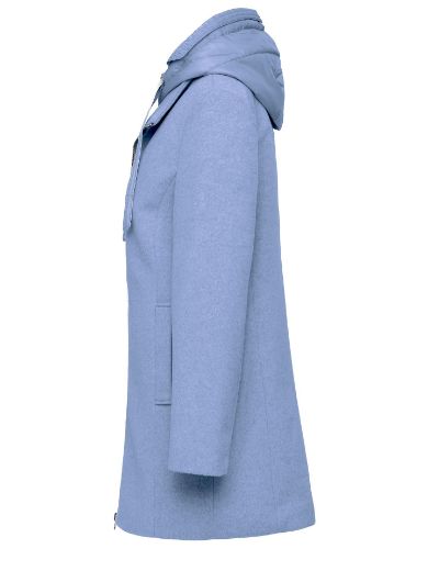 Bild von Tall Damen Wolljacke Westeneffekt Extra Lang