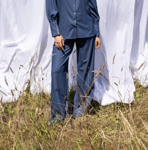 Image de Tall Femmes Pantalon Kiki Soft Denim Blue