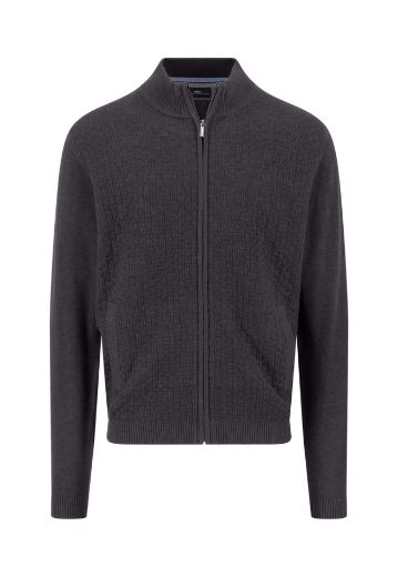 Picture of Tall Men Knit Cardigan Stand-Up Collar