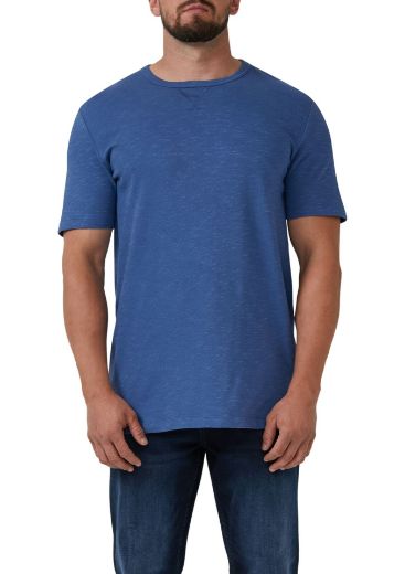 Bild von Tall Herren T-Shirt Heavy Jersey Flammgarnstruktur