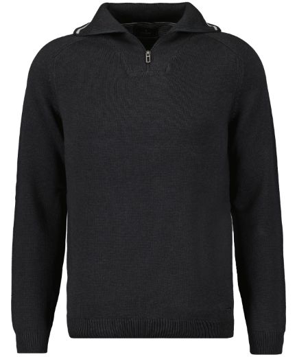 Image de Tall Pull Tricot Homme Troyer, asphalte