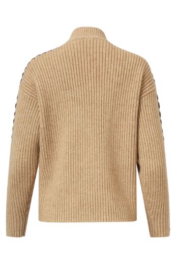 Bild von Damen Strickpullover Rippe