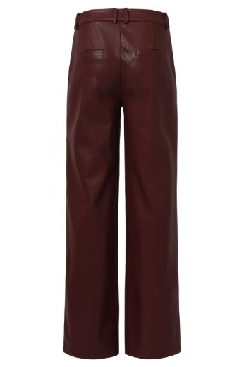 Picture of Tall Women Faux Leather Trousers