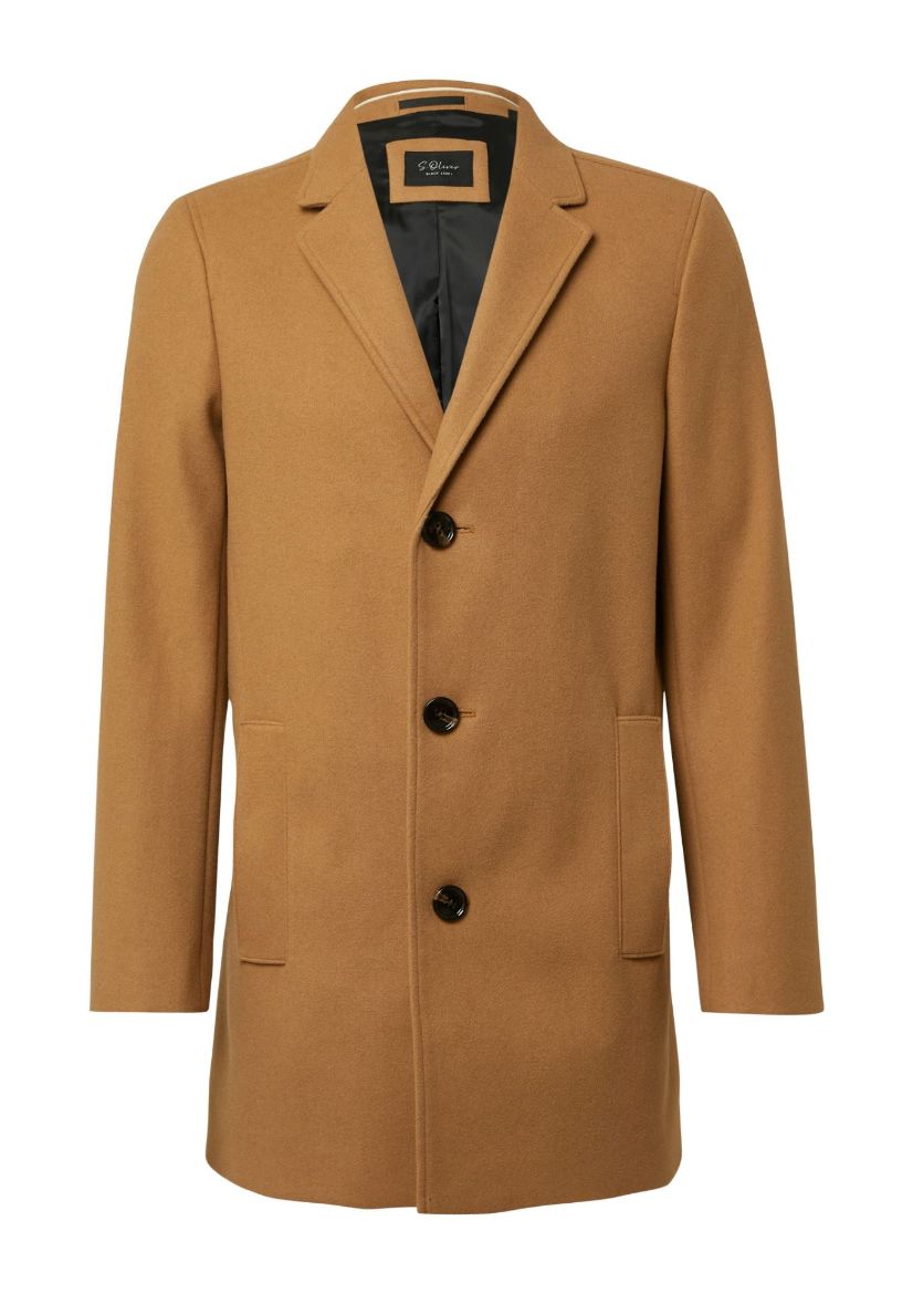 Image de Tall Homme Manteau s.Oliver Aspect Laine