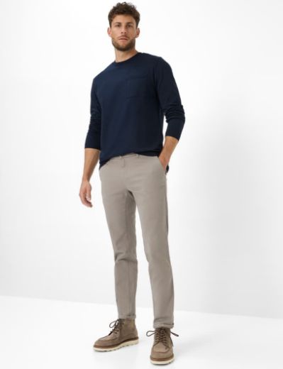 Picture of Tall Men Chino Trouser Fabio Modern Fit Hi-Flex L36 & L38 Inch
