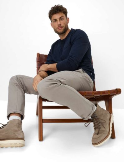 Picture of Tall Men Chino Trouser Fabio Modern Fit Hi-Flex L36 & L38 Inch