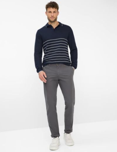 Picture of Tall Men Chino Trouser Fabio Modern Fit Hi-Flex L36 & L38 Inch