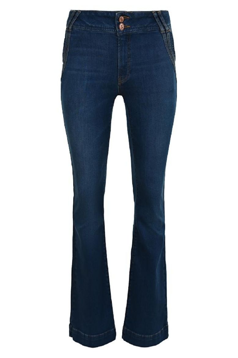 Bild von Tall Damen Bootcut Jeans Flynn Pocket L34 & L36 Inch, clean blue