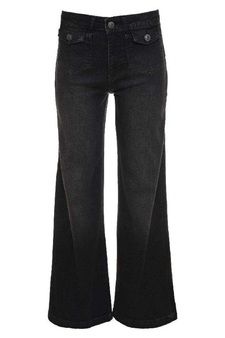 Bild von Tall Damen Jeans Bobby Pocket Semi-Wide Leg L34 & L36 Inch, almost black