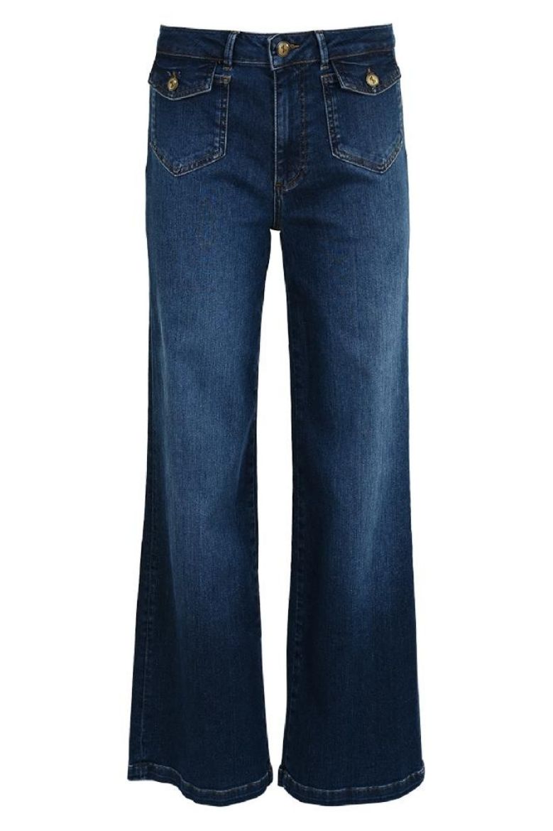 Bild von Tall Damen Jeans Bobby Pocket Semi-Wide Leg L34 & L36 Inch, raw blue
