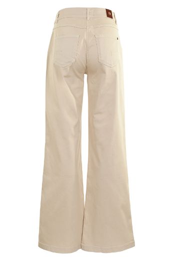 Image de Tall Femme Pantalon Denim Coloré Holly Buttons Longueur L34 et L36 Pouces