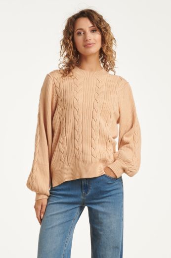 Image de Tall Femme Pull Structuré Maille