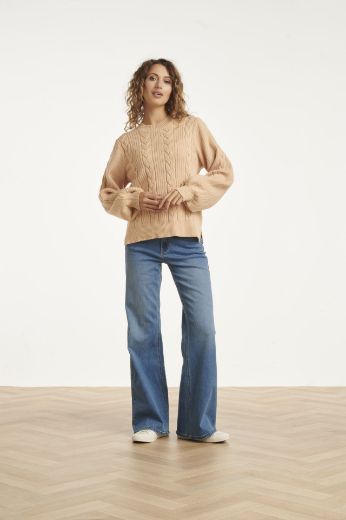 Image de Tall Femme Pull Structuré Maille