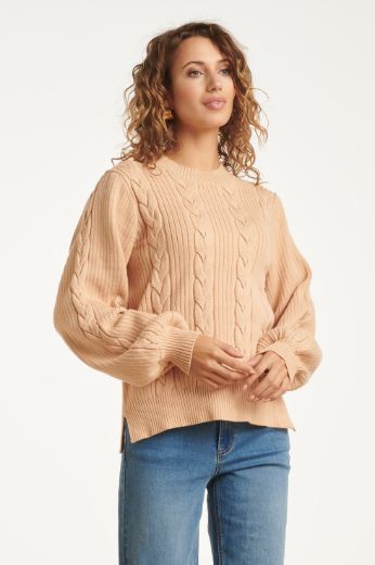Image de Tall Femme Pull Structuré Maille