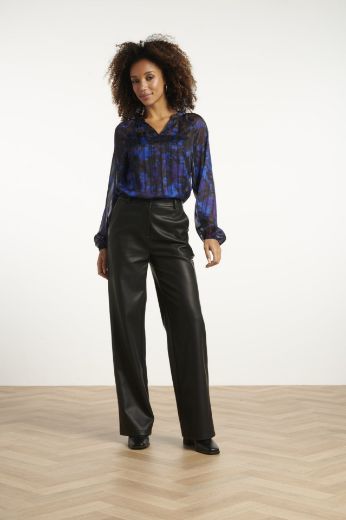 Picture of Tall Women Faux Leather Trousers