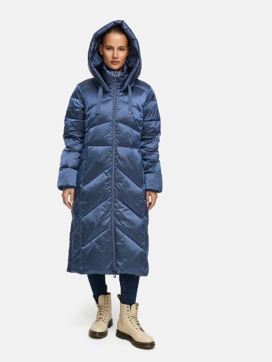 Bild von Tall Damen Fake Daunenmantel Multistitch