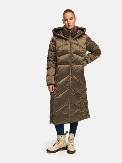 Bild von Tall Damen Fake Daunenmantel Multistitch