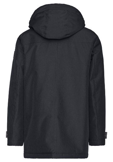Image de Tall Hommes Hiver Veste Parka Capuche Extra Long
