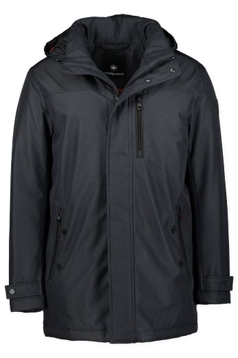 Image de Tall Hommes Hiver Veste Parka Capuche Extra Long