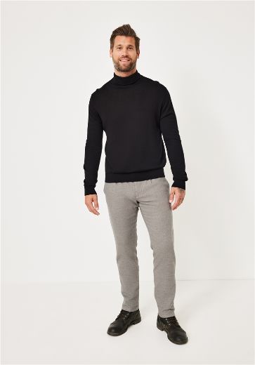 Picture of Tall Men Jogg Pants Digby Wool Look Extra Long L38 Inches