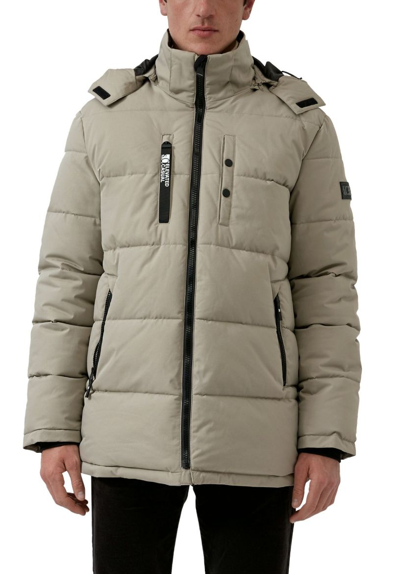 Image de Tall s.Oliver Homme Veste Hiver Capuche Amovible