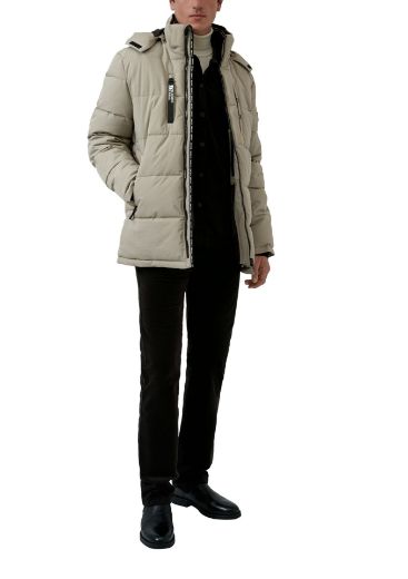 Image de Tall s.Oliver Homme Veste Hiver Capuche Amovible