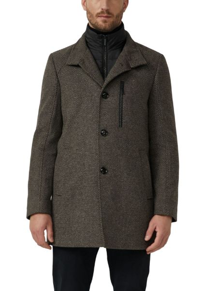 Zeige Details für Tall Herren Klassischer Mantel Herausnehmbarem Insert Bild von Tall Herren Klassischer Mantel Herausnehmbarem Insert