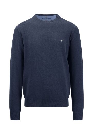 Bild von Tall Herren Feinstrickpullover Rundhals