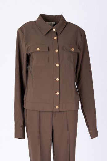 Bild von Tall Damen Jacke Semmy Scuba Shadow Grey