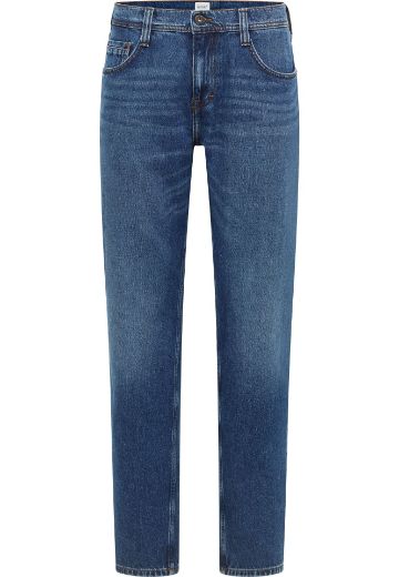 Bild von Tall Herren Jeans Denver Straight Loose Fit L38 Inch, denim blue washed