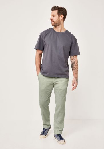 Bild von Tall Herren Leinen Baumwoll Chinohosen Halifax L36 & L38 Inch