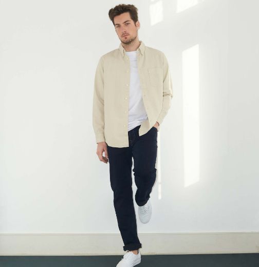 Bild von Tall Herren Jeans Ben Straight Leg Loose Fit L38 Inch, blue black