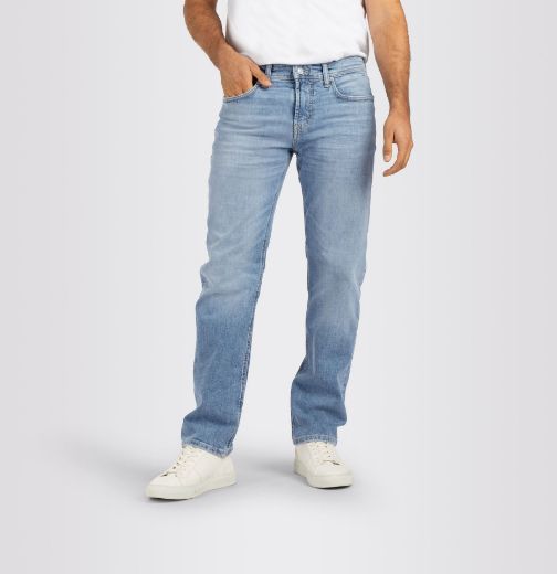 Bild von Tall Herren Jeans Ben Straight Leg Loose Fit L38 Inch, light blue