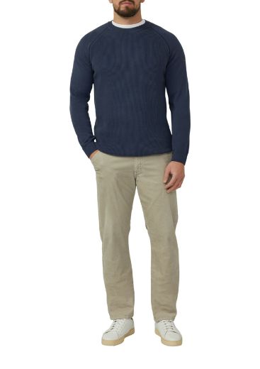 Bild von Tall Herren Strickpullover Raglan Extra Lang